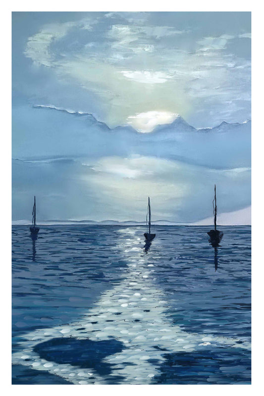 Espejo en el mar